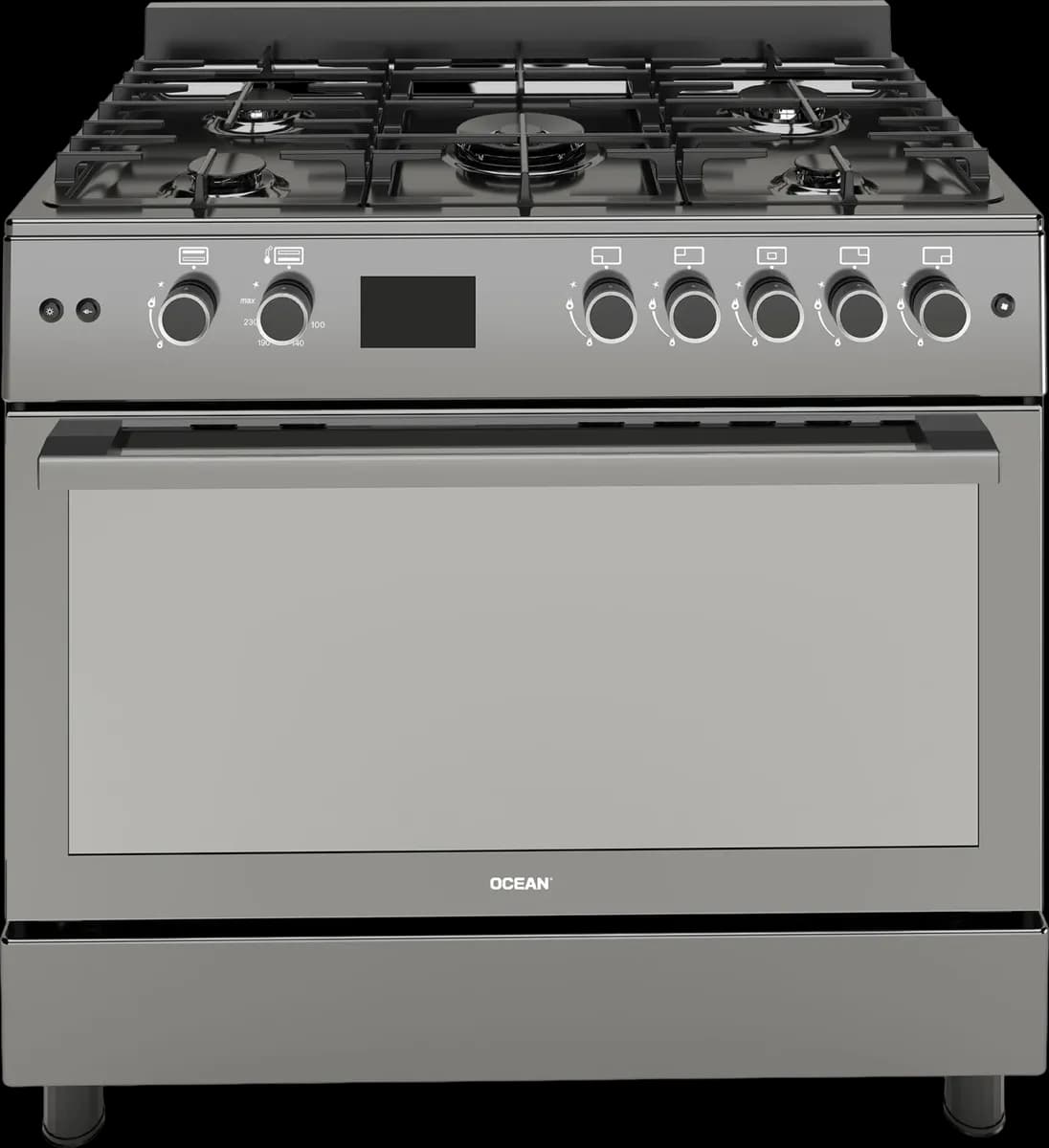 Professional cooker 90 cm